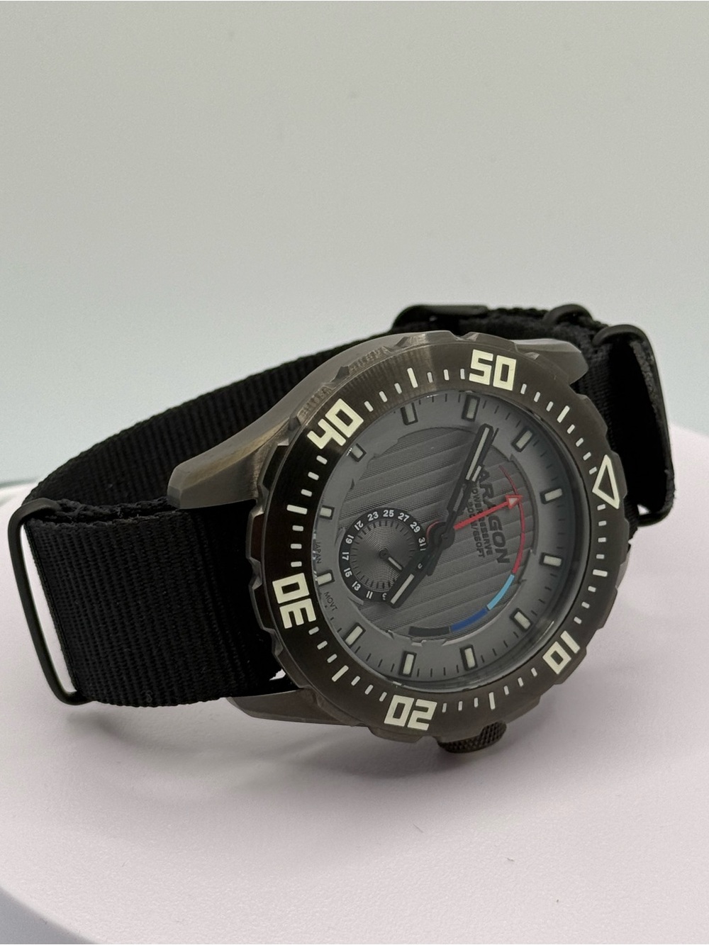 Aragon Regeneron Power Reserve 50mm - SII NE57 Automatic - Extra Band & Box - Picture 4 of 6